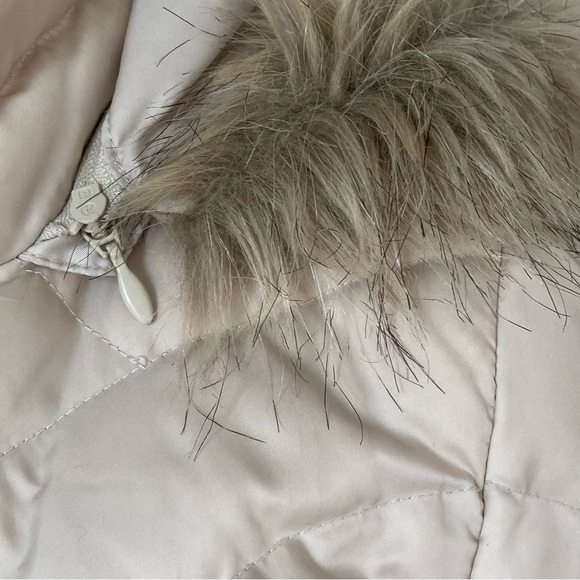 Laundry Down Midi Coat Puffer Jacket in Beige - Picture 5 of 8